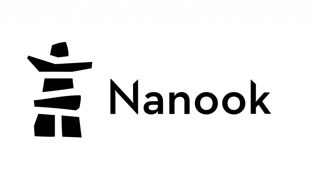 Nanook logo black