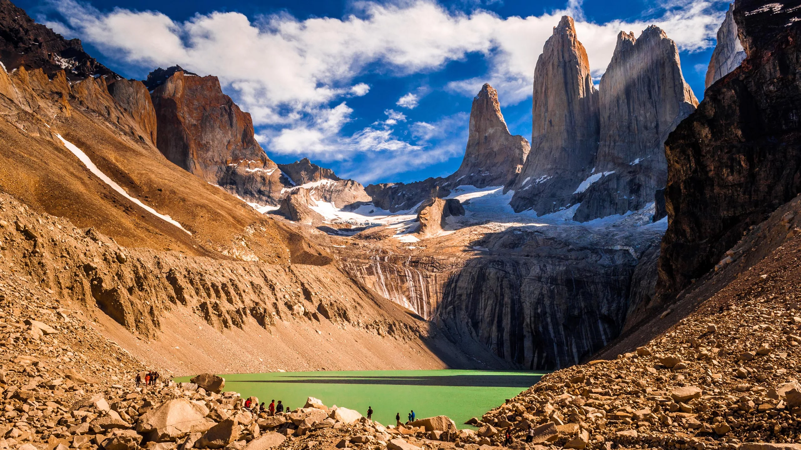 Torres del Paine granite towers in Chilean Patagonia